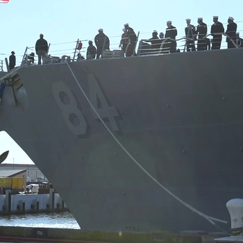 USS Bulkeley (DDG-84) Returns to Homeport