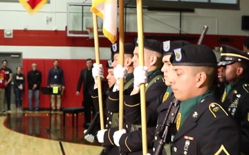 Soldiers Help Honor Veterans at Steilacoom High School
