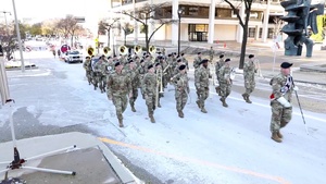 484th Army Reserve Band Veteran's Day Parade Milwaukee, WI Nov. 10, 2018