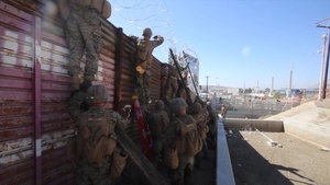 U.S. Marines Improve Border Security at California-Mexico Border
