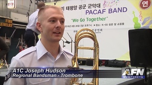 PACAF Band Visits Songtan