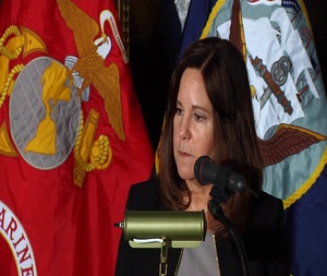 Second Lady of the United States Mrs. Karen Pence Addresses Military Spouses