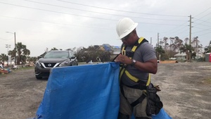 Operation Blue Roof Mexico Beach Installation