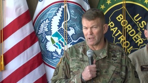 Joint CBP and DOD Briefing on Operation Secure Line