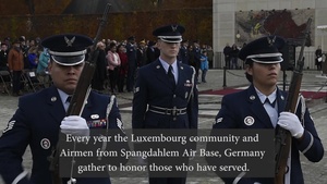 Luxembourg, U.S. Gather in Honor of Veterans Day
