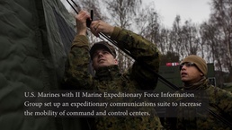 Marines Assemble Expeditionary Communication Suites