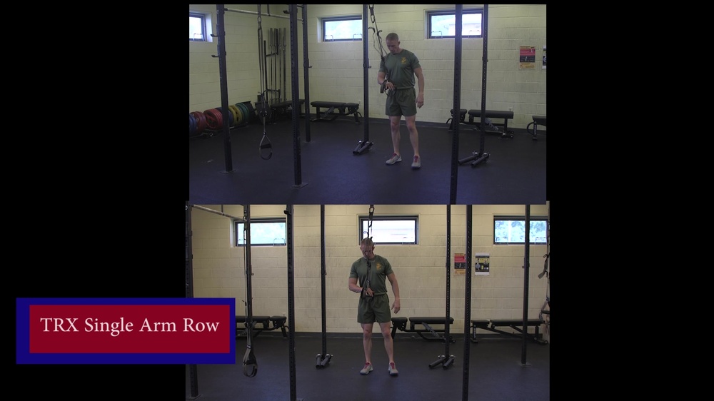 DVIDS - Video - TRX Single Arm Row
