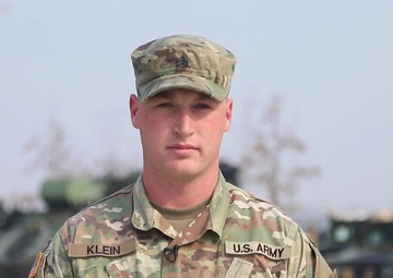 SGT Matthew Klein Gives a Christmas Shout Out