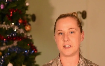 SSgt Haillie Luebke Holiday Greeting