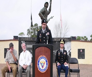 B-Roll: Camp Blanding Joint Training Center Veterans Day Ceremony