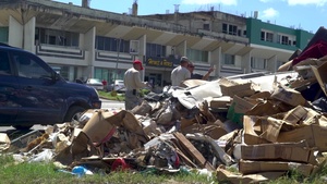 BRoll-Super Typhoon Yutu - Teams Assess Homes for Damage