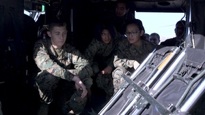 JROTC cadets tour Marine Corps Air Station Camp Pendleton (B-Roll)