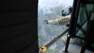 Camp Fire aerial footage from Cal Guard UH-60M Black Hawk: Nov. 15, 2018