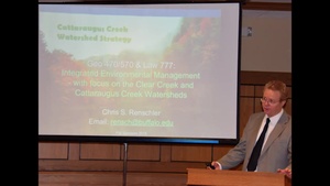 Student-Stakeholder Partnership Aims to Improve Cattaraugus Creek watershed