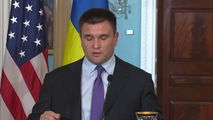 Secretary Pompeo remarks with Ukrainian Foreign Minister Pavlo Klimkin, as part of the U.S.-Ukraine Strategic Partnership Commission, at the Department of State