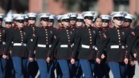 November Company becomes first company to graduate in new female Dress Blue Coat B-Roll