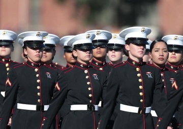 November Company becomes first company to graduate in new female Dress Blue Coat B-Roll