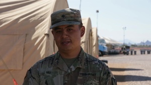 Spc Niu gives a Thanksgiving Shout Out
