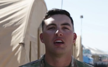 Spc. Guidotti gives a Thanksgiving Shout Out