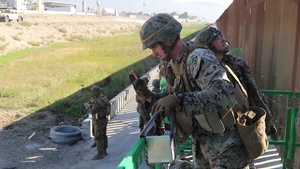 U.S. Marines Strengthen the California-Mexico Border at the Otay Mesa Port of Entry