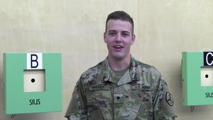 Spc. Tim Sherry wishes Littleton, CO a Merry Christmas
