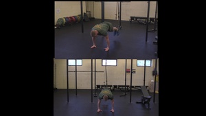 TRX Crunch on Hands
