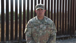 Sgt. Nickolas Hooper gives Thanksgiving Shoutout