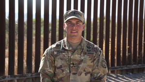 Spc. Santana gives Thanksgiving Shoutout