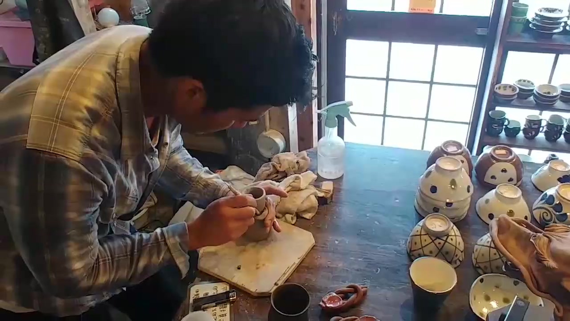 Ryu Hinuma, a ceramic artist, brings a new twist to traditional Ryukuan pottery