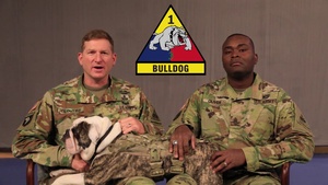 3ABCT 1AD COL Marc A. Cloutier & CSM Michael Oliver Thanksgiving Shoutout