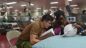 Canadian Forces Aboard USNS Comfort Support Enduring Promise