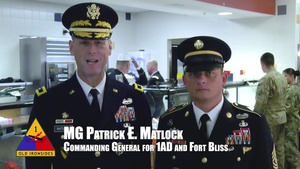 Thanksgiving Day Message from MG Patrick E. Matlock and CSM Robert H. Cobb