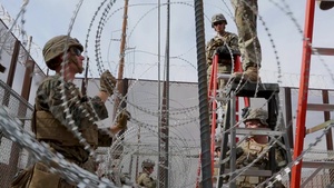 U.S. Marines assist CBP with Border Support
