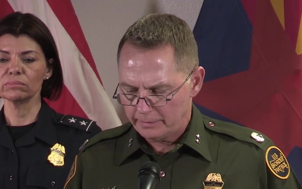 Press Conference on Operation Secure Line From Port of San Luis, AZ