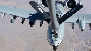 KC-135 Stratotanker Refueling at Kandahar Airfield
