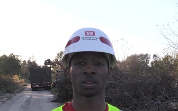 Corps South West Georgia debris team member sends Holiday Greeting