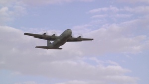 C-130J Super Hercules Take Off from Agadez, Niger