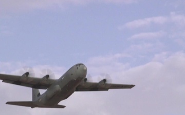 C-130J Super Hercules Take Off from Agadez, Niger