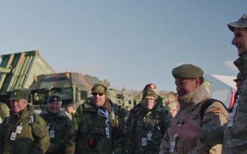 OSCE Observers Visit Exercise Trident Juncture