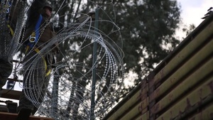 U.S. Marines assist CBP with Border Support