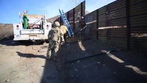 U.S. Marines assist CBP with Border Support