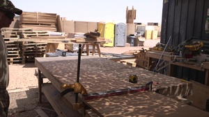 Air Force Civil Engineering-Carpentry B-Roll