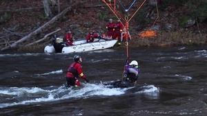 West Virginia Swift Water Rescue Team participates in Vigilant Guard Massachusetts