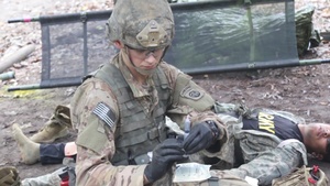 Soldiers strive to earn the coveted Expert Field Medical Badge