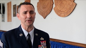 CMSgt Brian Kruzelnick Interview following Change of Responsibility