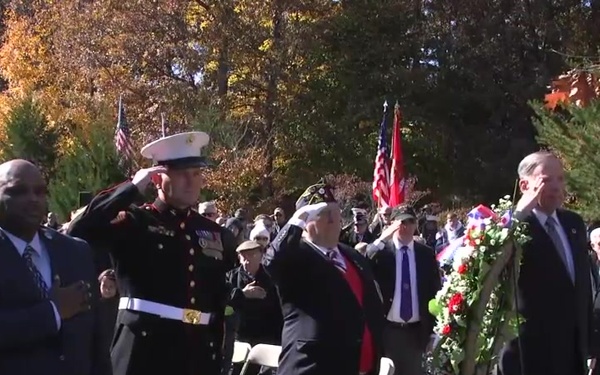 Sgt. Maj. Black Wreath Laying Ceremony