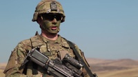 "Cobra" Company, Georgian Soldiers Conduct Live Fire Event