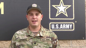 SPC Phillip Jungman Wishes Caldwell, TX a Merry Christmas