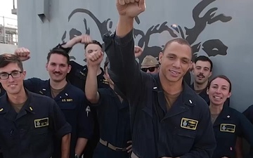 Army Vs. Navy 2018 Spirit Spot - USS Rushmore (LSD 47)