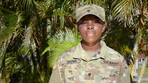 Spc. Sierra Brown Holiday Greeting